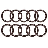 uxcell フッ素ゴム製Oリング 19mm外径 14mm内径 2.5mm幅 メトリックFKMシーリングガスケット 10パック