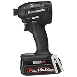 パナソニック(Panasonic) 充電インパクトドライバー 18Ｖ 3.0Ah 黒 EZ75A7PN2G-B