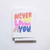 Yellow Owl Workshop アメリカ発キュートなグリーティングカード <NEVER NOT LOVING YOU> YO-CR101
