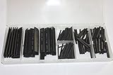 127pcs 2:1 Assorted Heat Shrink Tube 7 Sizes Tubing Wrap Sleeve Set Combo [並行輸入品]
