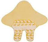 北欧柄 マイクロフリース すっぽり型おくるみ(クリーム)