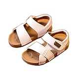 キッズサンダル 男の子 サンダル キッズ おしゃれ 履きやすい 滑り止め 14/15/16/17cm センチ ビーチサンダル 軽量 柔らかい レザー 夏 ビーチ 子供靴 着脱 らくらく キッズシューズ