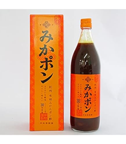 みかぽん　5点セット Amazon.co.jp: 早和果樹園 紀州有田みかんポン酢 みかポン（200ml