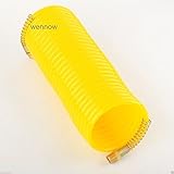 Wennow NEW 25' FOOT X 1/4 INCH RECOIL RETRACTABLE COMPRESSOR TOOL AIR HOSE by WennoW