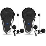 インカム　Excelvan　BluetoothトランシーバーBT-S3　1000ｍ通信可能　ブ...