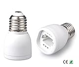 E-Simpo 3-pack E27 to G24 adapter, E27 to GX24Q,E27 TO G24D, E27 to G23, fit both 2pin and 4pin, DON