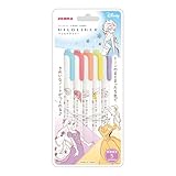 ゼブラ 蛍光ペン マイルドライナー ディズニー 5色セットA WKT7-DS3-5C-A