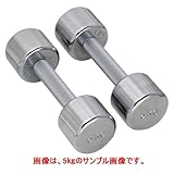 IVANKO イヴァンコ CD クロームメッキダンベル 8kg/個 ペア