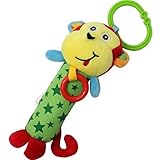 eBuy?Babyfans Cartoon Monkey Soft Animal Model Handbells Rattles Zoo Baby Toy by BabyfansTM [並行輸入品]