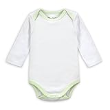 Mother Nest　ベビー服　新生児　ロンパース　男の子　新生児服　女の子　カバーオール　長袖　ボディスーツ　ベビー　カーターズ　出産祝い服　チャックル　肌着　綿100%　前開き　ホワイト　(10