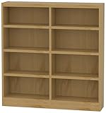 白井産業(SHIRAI) タナリオ オーダーラック 高さ90cm 幅80cm 奥行19cm ナチュラルパイン 棚強度T TNL-EM9080ATF2NP0