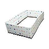 ベビーガード《Zoo》 全周タイプ【日本製】 (ブラウン×ネイビー)