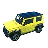 DORLOP スズキ ジムニー シエラ 右ハンドル キネティックイエロー 1/64スケール DLSU-1001GR