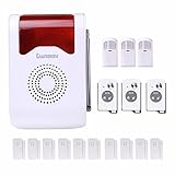 Boddenly Latest Wireless Voice Acousto-optic Site Alarm System Home Door Window Motion Detector Sens