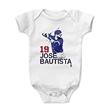 500レベル's Jose Bautista Infant & Baby Onesieロンパース – Toronto野球ファンギアの公式ライセンスMLB Players Association – J