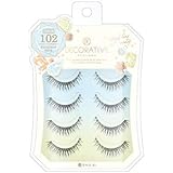 DECORATIVE EYELASH デコラティブアイラッシュ つけまつげ 上まつ毛用 No.102 イノセントウィンク SE85628