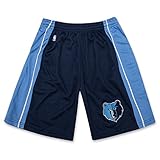 NBA BoysアスレチックスポーツBirdseye Shorts with Elastic Waistbandとロゴ XL ブルー