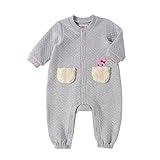 ミキハウス ホットビスケッツ (MIKIHOUSE HOT BISCUITS) カバーオール 73-1204-953 80cm グレー