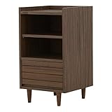 SatoSangyo キャビネット ブラウン 幅40×奥行39.8×高さ70.8cm トワイス TW70-40HO BR