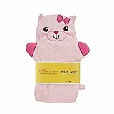 New Cute Animal Cartoon Baby Kids Newborn Plush Soft Bathrobe Toddler Boy Girl Bath Towel Bath Mitt 
