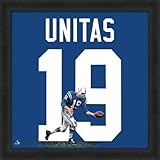 Johnny Unitas Baltimore Colts 20 x 20 Framed Uniframe Jerseyフォト