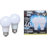 相当LED電球 E26 広配光 40形相当 昼白色 2個セット アイリスオーヤマ LDA5N-G-4T32P