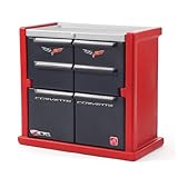 Step2 Corvette Dresser - Red/Black/Silver [並行輸入品]