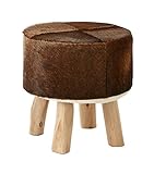 ラウンドスツール プラチナ ダークブラウン