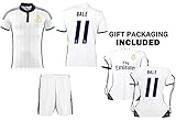 jerzeheroレアルマドリードBale # 11 Youth Kids Soccer Jersey 3で1ギフトセット& # x2713 ; Soccer Jersey & # x2713 ; S