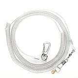 Yosoo バードハーネスリーシュ 鳥用ハーネス 鳥用リード 頑丈 飛行訓練(8.5MM)