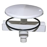 LASCO 03-1455 White Plastic Sink Hole Cover 1-3/4-Inch with Wing Nut [並行輸入品]