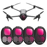K&F CONCEPT DJI Mavic 4 Pro 専用NDフィルター セット (ND8/ND16/ND32/ND64) 保護 減光フィルター 軽量設計 28層コーティング プロ級画質向上 風景/動画撮影に最適
