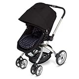 JJ Cole Broadway Stroller, Black/Gray Drops by JJ Cole [並行輸入品]