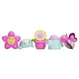Bath Time Fun Rubber Water Squirtie Toys In Vinyl Giftable Bag, Springtime