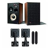 【ブラケット/MTC-U1 BK 2個+延長シャフト/MTC-S4 BK 2個付】JBL L52 Classic/BLK ブラック ペア 2ウェイ・コンパクトスピーカー