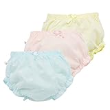 JIEYA 3 枚組キッズ女の子パンツズボン下 赤ちゃんの下着 0～6歳 (90cm（18-24ヶ月）, 3枚組2)