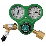 BBK 溶接溶断器用レギュレーター 酸素レギュレーター 逆火防止器付 カプラー式 B7C-1