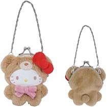Amazon.co.jp: 森本産業 ぬいぐるみがまぐち サンリオ ハローキティ
