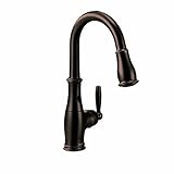 Moen 7185EORB Brantford with MotionSense One-Handle High Arc Pulldown Kitchen Faucet Featuring Refle