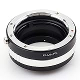 Pixco マウントアダプター Fujifilm AX マウントレンズ-Fujifilm Xカメラ対応 X-E2 X-M1 X-A1