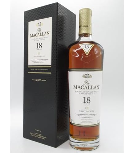 Amazon.co.jp: ザ・マッカラン シェリーオーク 18年 700ml 【ドライ