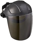 Sellstrom 32050 DP4 Standard Black Crown and Shade 5 IR Window Faceshield with Ratchet Headgear by S