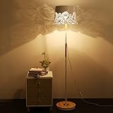 AMOS フロアランプファッションパーソナリティウッディリビングルームレストランベッドルームソリッドウッドのLED装飾