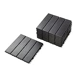 RUNNEN フロアデッキ 屋外用, ダークグレー 302.381.14