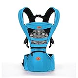 beautiful JRベビーキャリア 多機能抱っこひも3ヶ月以上新生児抱き背負子ブルー