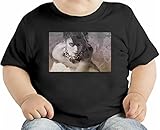 English Recording Artist Actress Portrait オーガニックベビーTシャツ 12 - 18 Months