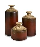 IMAX 4008-3 Colonia Bottle Vases, Set of 3 by IMAX [並行輸入品]