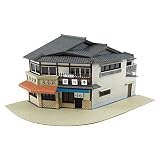 さんけい 1/150 なつかしのジオラマシリーズ 食堂A ペーパークラフト