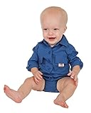 Bull Red SHIRT ベビー・ボーイズ カラー: ブルー