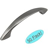 Cosmas 1387 ASアンティークシルバーキャビネットハードウェアハンドルプル – 3 "穴中心 – 50パック